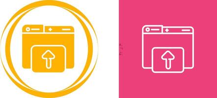 Uploading Vector Icon