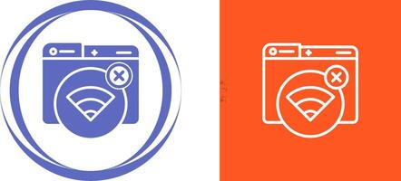 Connection Error Vector Icon