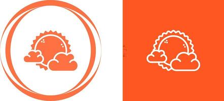 icono de vector de nube