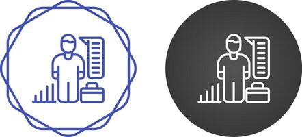 HR Analytics Vector Icon