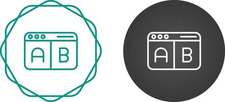 Multivariate Testing Vector Icon