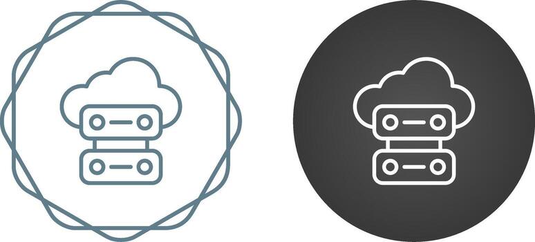 Data Center Vector Icon
