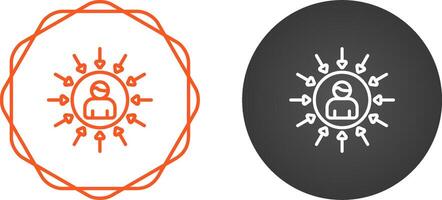 User Centered Design Vector Icon