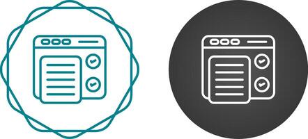 Concept Testing Vector Icon
