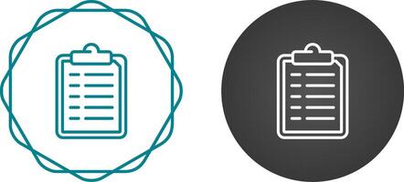 Clipboard with documents Vector Icon