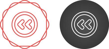 Arrow Small Left Vector Icon