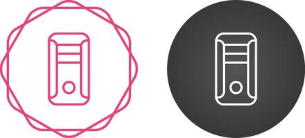 icono de vector de torre cpu