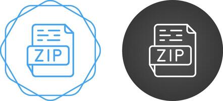 ZIP Vector Icon