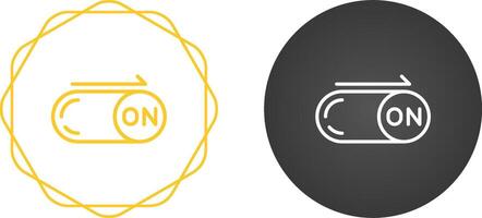 On Button Vector Icon