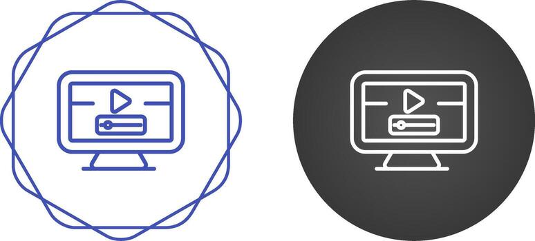 Computer Vector Icon