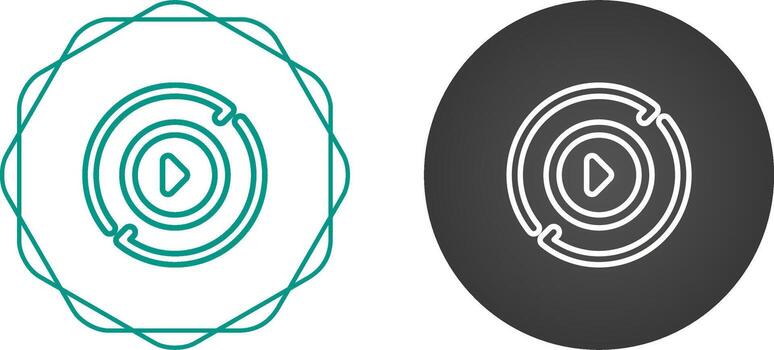 Processing Vector Icon