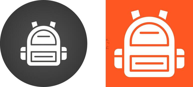 Backpack Vector Icon
