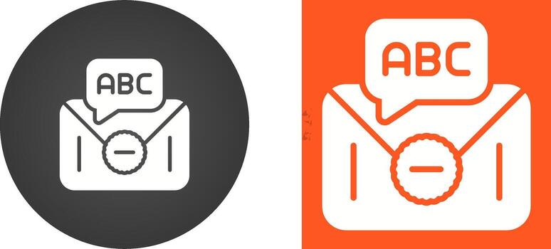 Text Message Vector Icon