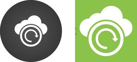 Cloud Backup Vector Icon