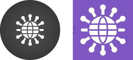 Network Topology Vector Icon