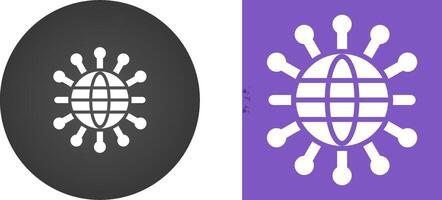 Network Topology Vector Icon