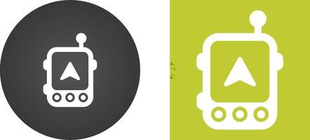 GPS Navigation Device Vector Icon