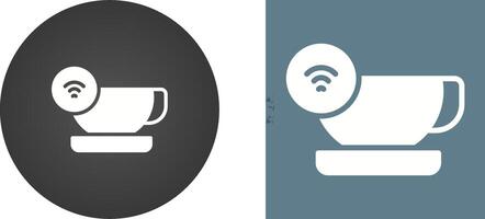 Smart Coffee Mug Vector Icon