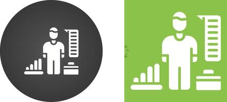 HR Analytics Vector Icon