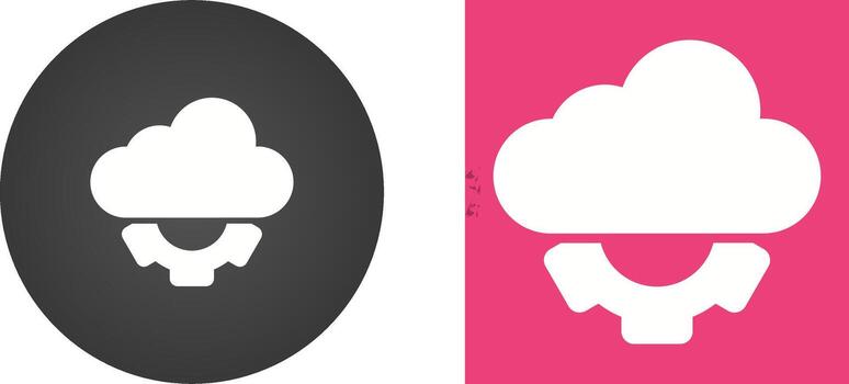 Cloud API Vector Icon