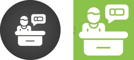 Support Ticket Vector Icon