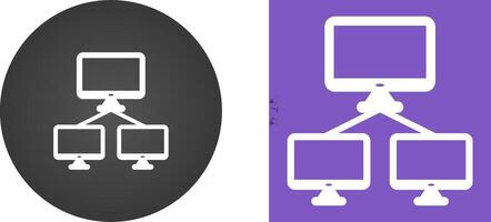 Network Monitoring Vector Icon