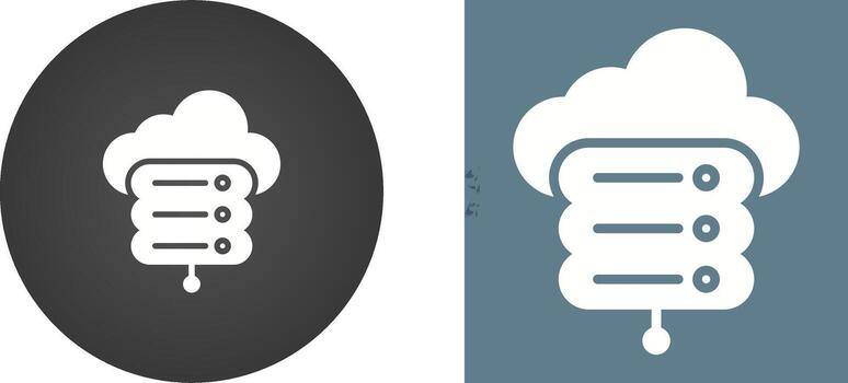 Cloud Storage Vector Icon