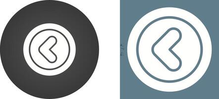 Angle Left Vector Icon