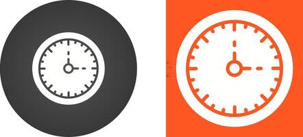 Clock Three Vector Icon