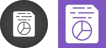Document Insert Diagram Vector Icon