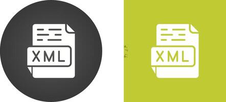 XML Vector Icon