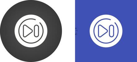 Fast Forward Circle Vector Icon