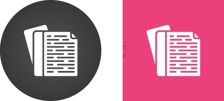 Documents Vector Icon