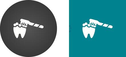 Brushing Teeth Vector Icon