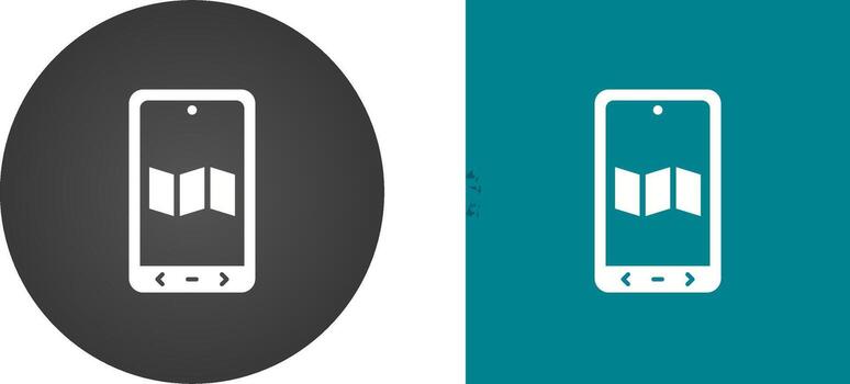 icono de vector de mapa