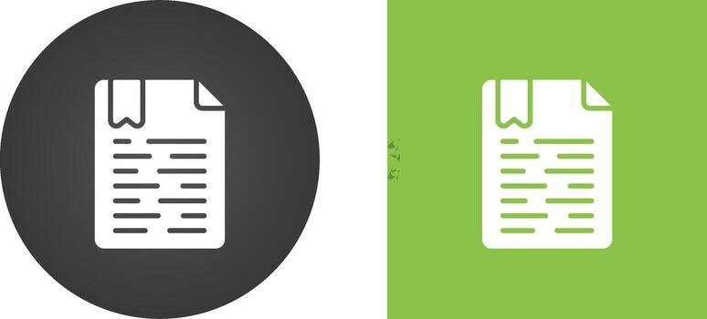Document Vector Icon