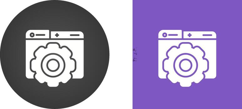 icono de vector de configuración