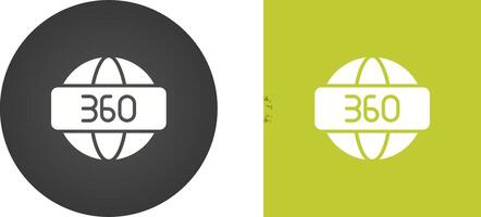 360 Degrees Vector Icon