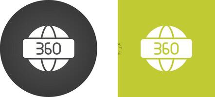 360 Degrees Vector Icon