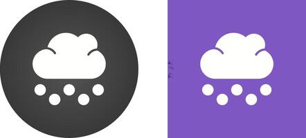 icono de vector de nube