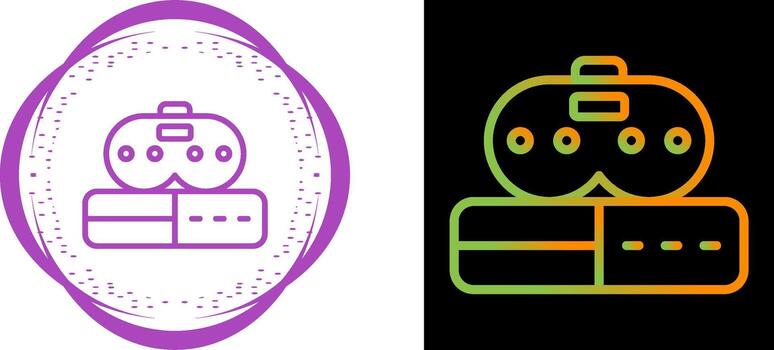 Gaming Console Controller Vector Icon