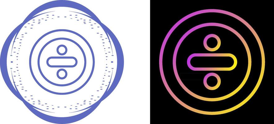 Division Vector Icon