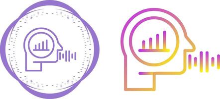 Voice Analytics Vector Icon