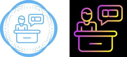 Support Ticket Vector Icon