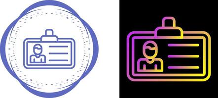 Id Card Vector Icon