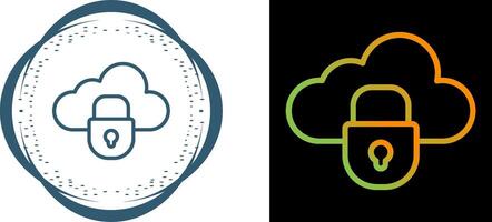 Private Cloud Vector Icon