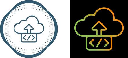 Cloud Deployment Vector Icon