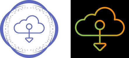 Cloud Native Vector Icon