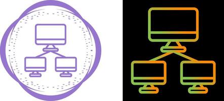 Network Monitoring Vector Icon