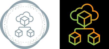 Cloud Infrastructure Vector Icon